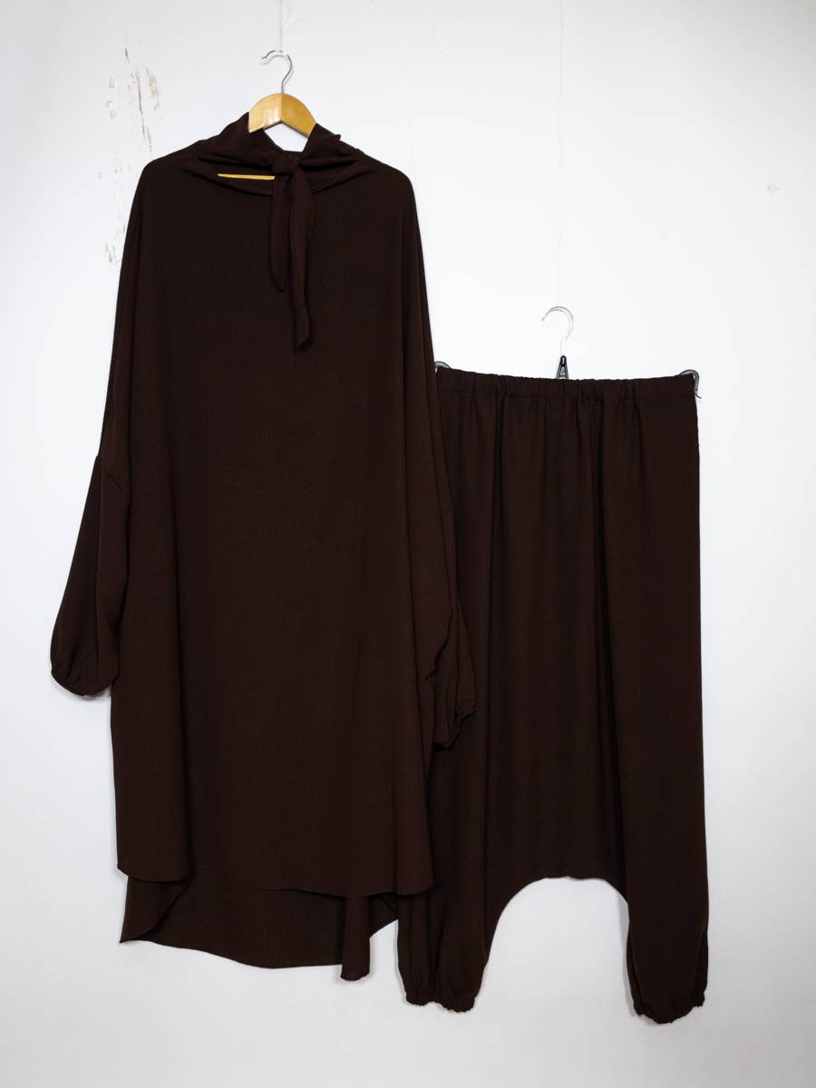 Jilbab two-piece set with Pants