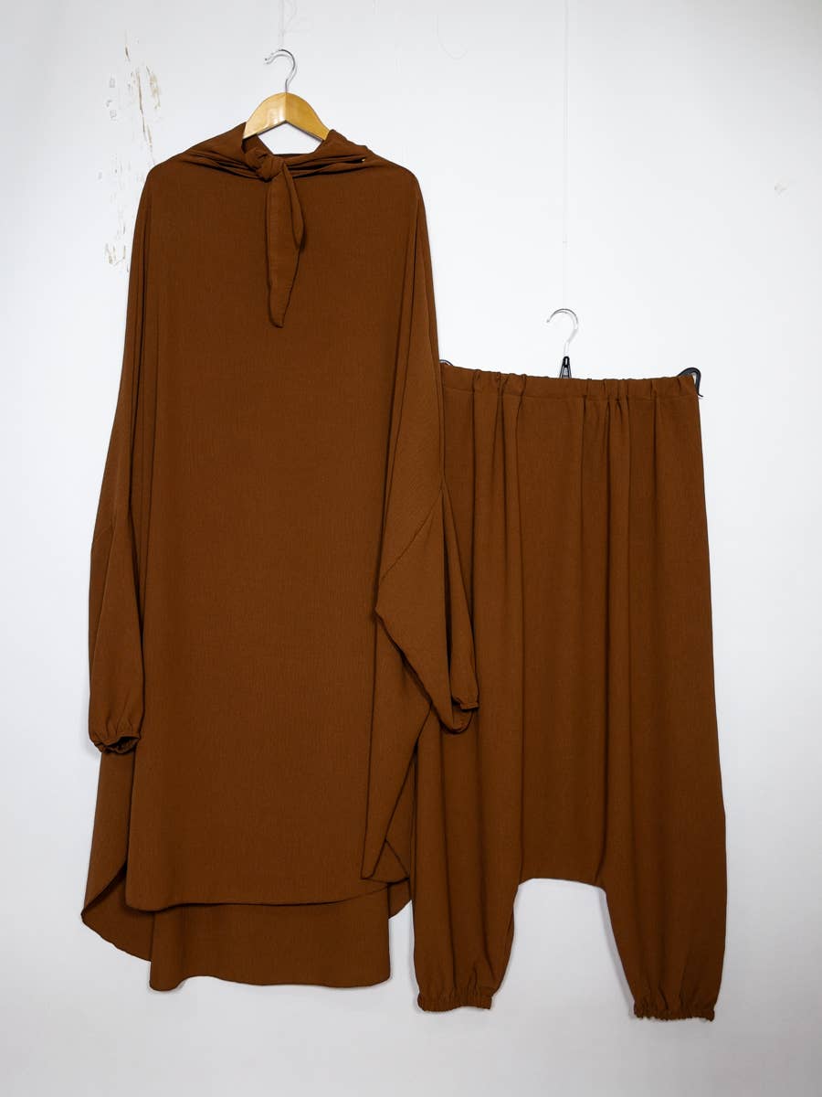 Jilbab two-piece set with Pants