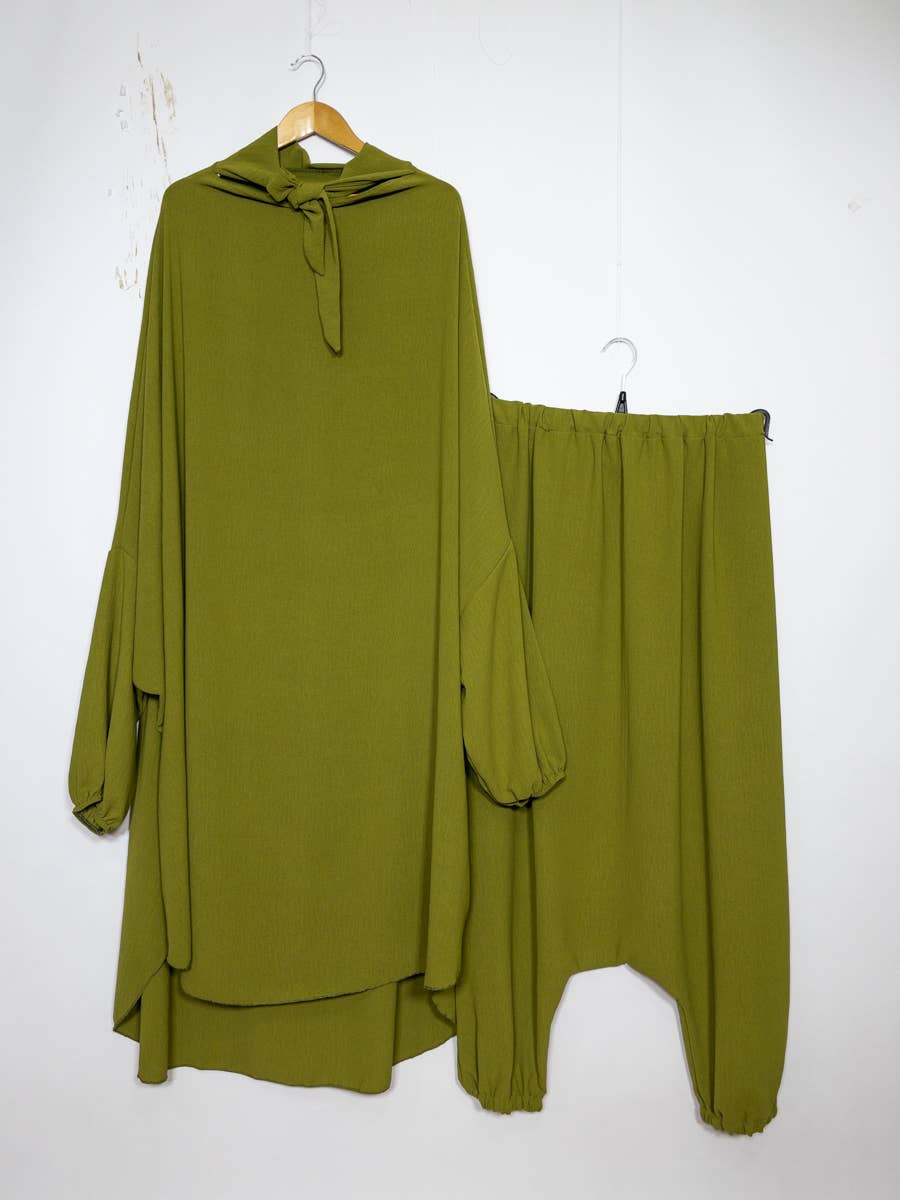 Jilbab two-piece set with Pants