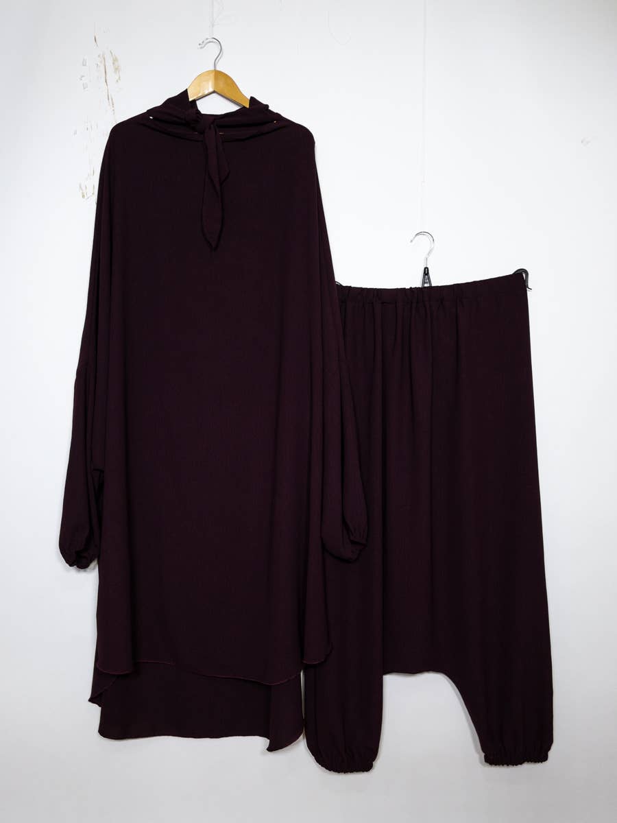 Jilbab two-piece set with Pants