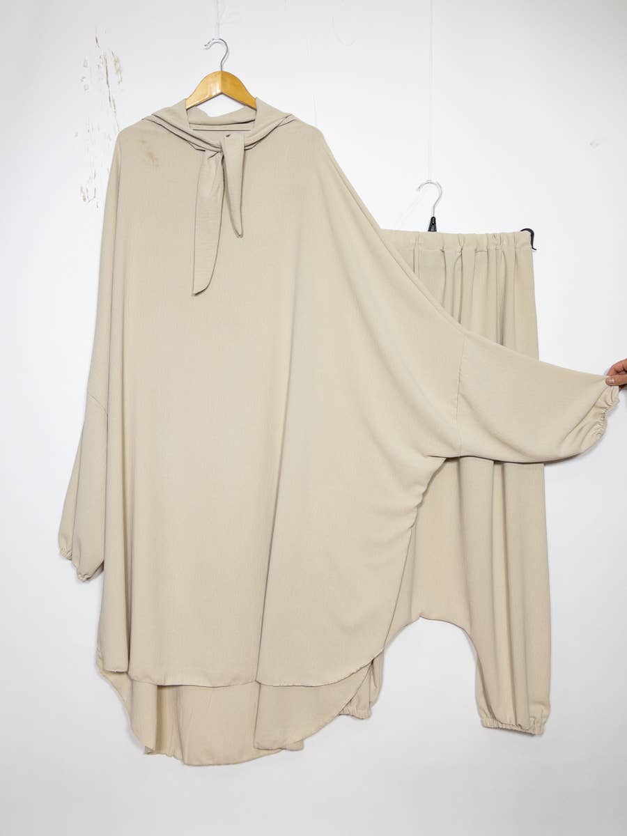 Jilbab two-piece set with Pants