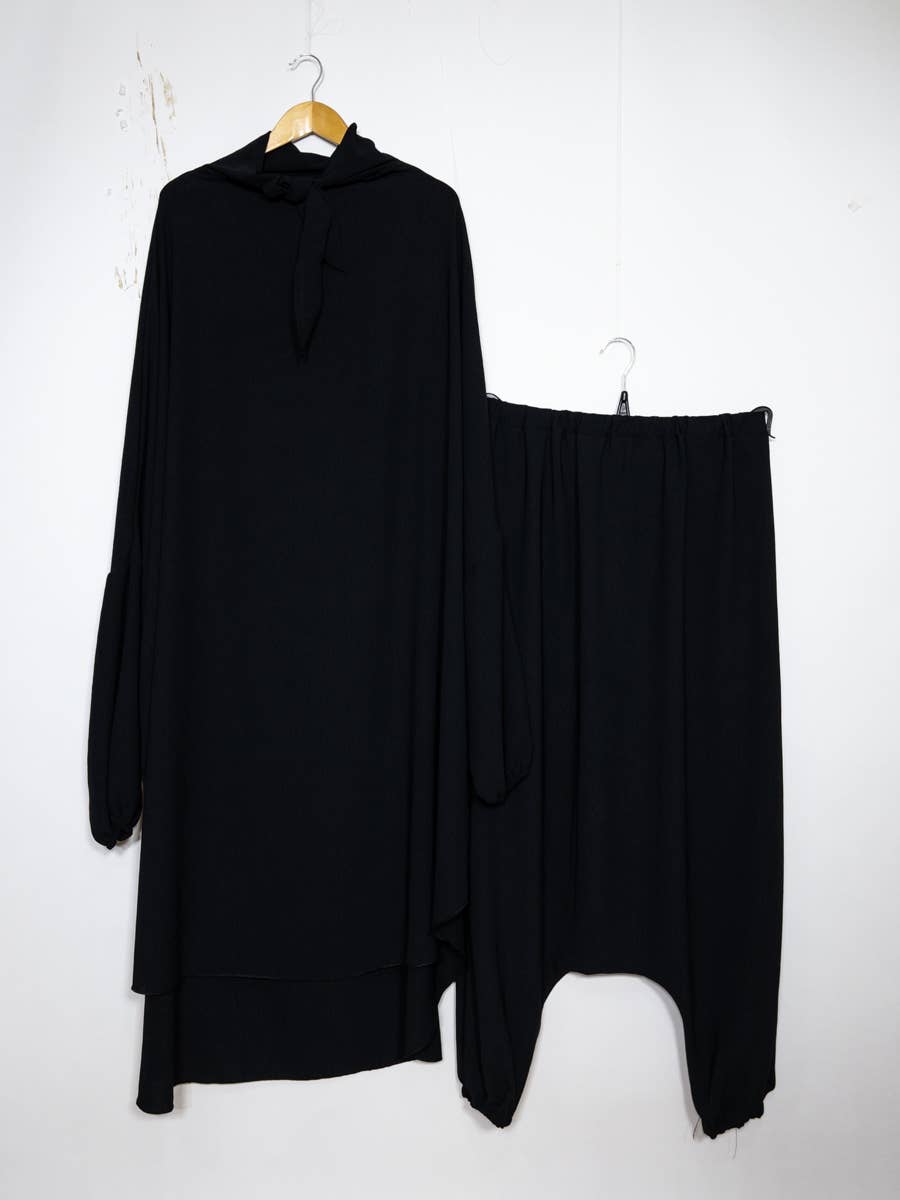 Jilbab two-piece set with Pants