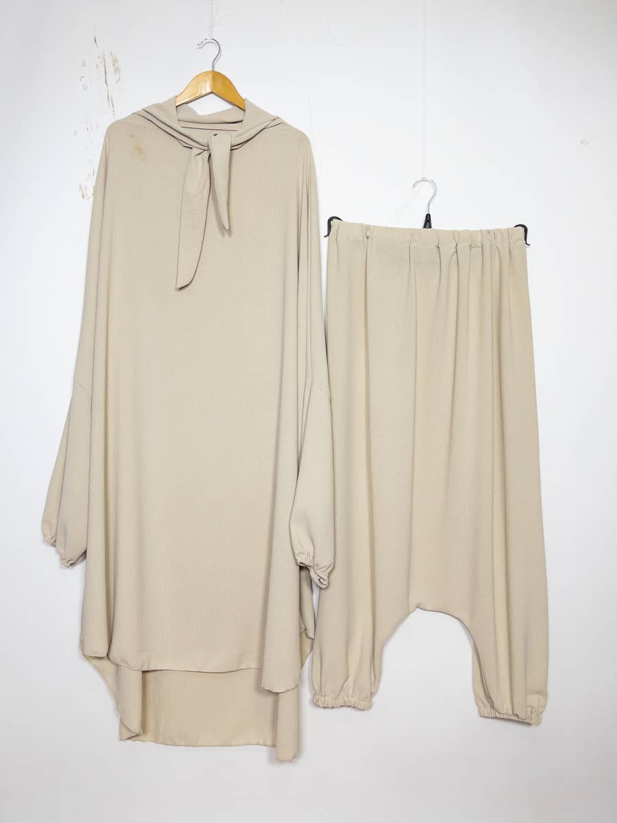 Jilbab two-piece set with Pants